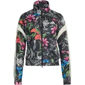 Adidas Veste de sport 'x FARM RIO HOUSE OF TIRO TRACK' vert / rouge / noir / blanc