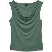 Vero Moda Haut 'VMJOAN' vert foncé