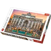 Trefl Rome Mystérieuse : Puzzle Fontaine de Trevi 500 Pièces