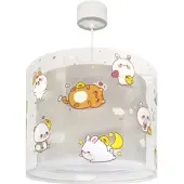 DALBER Suspension enfant Kawaii Friends Gris lueur dans le noir