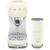 Smeg ECF12CREU Crème + Mousseur à Lait