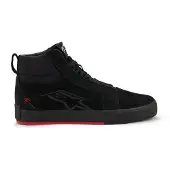 Alpinestars Ride-63 Leather, chaussures ,Noir/Rouge Clair ,11 US