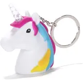 Kikkerland Femmes, Porte-clés, Porte-clés Unicorn LED (KRL78-EU), Blanc