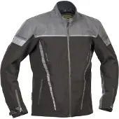 Lindstrands Veste de moto imperméable en textile Lindstrand Bydalen, noir/gris, taille 56