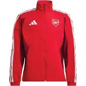 Adidas Vestes d’entraînement 'FC Arsenal Anthem' rouge / rouge foncé / blanc