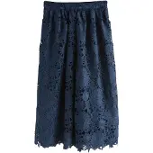 Next Jupe 'N. Premium' bleu marine