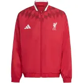 Adidas Veste de sport 'FC Liverpool Stadium' rouge / bordeaux / blanc