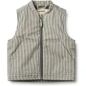 Wheat Gilet 'Herne' gris foncé / blanc naturel