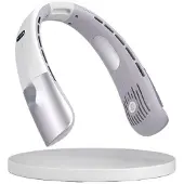 OEM Ventilateur de nuque, 5 vitesses, grande autonomie, gris