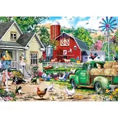 Master Pieces Puzzle Holly Tree Farm - Puzzle 1000 pièces pour adultes