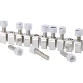Phoenix Contact Fixed Bridge 10w, Câble + prise électronique, Argent