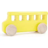Bajo Bois Bus scolaire Jouet Bus en bois durable