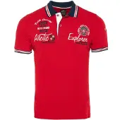 Carisma Polo pour homme 4634 CRI-4634 Rouge XL