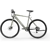 Sharp Gravel E-Bike 250W Motor App 70km vert brillant