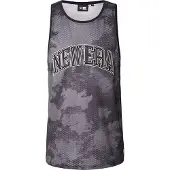 New Era 60856188 Sleeveless T-shirt Gris S Homme