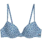 Marc O'Polo Hauts de bikini ' Shiny ' bleu / blanc