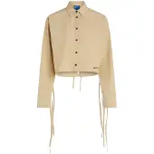 Karl lagerfeld Jeans B1w11027 Long Sleeve Shirt Beige S Femme