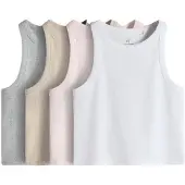 The Set Haut beige / gris / rose / blanc