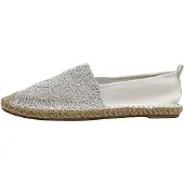 ILC : Chaussures pour femmes, chaussures basses, mocassins, couleur blanche, style décontracté