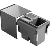 Hailo Collecteur de déchets 3608601 Cargo Aqua 2x 13 litres