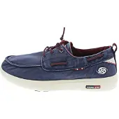 Dockers Herren Canvas Mokassin Blau