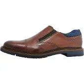 Bugatti Civiaco - Mocassins pour hommes, couleur marron, élégants