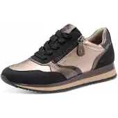 Jana , chaussures à lacets sportives, noires, taille 39