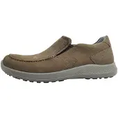 Jomos Chaussons pour hommes , couleur marron, style décontracté