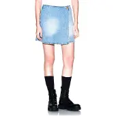 Armani Exchange pour femme. XW002265AF21338MB001 Short en lyocell bleu (XS), Casuel, Coton, Denim