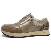 Waldlaufer Chaussures de sport pour femmes Vicky, lacets, style sportif, couleur marron, pour le quotidien
