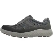 Jomos Chaussures de ville pour hommes , modèle pantoufle, couleur gris, pour un usage décontracté