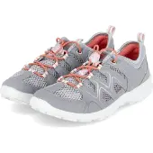 Ecco Chaussure basse 'Terracruise' gris argenté / orange fluo