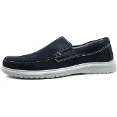 Imac - Chaussons pour hommes, couleur bleue, style décontracté