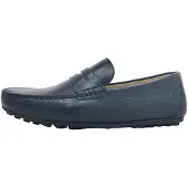 Lumberjack Chaussures de ville pour hommes, modèle "Slipper", couleur noire, style décontracté