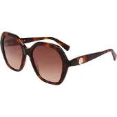 Longchamp Lunettes de Soleil LO759S N 54/18/140 Havana Acetate WOMAN LO759S N