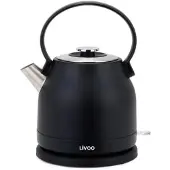 Livoo Bouilloire électrique 1.5l 2200w noir - - DOD202N -