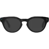 COLMI Lunettes connectées V03, lunettes intelligentes avec caméra 8 MP, audio, Bluetooth 5.3, IP65 - Modèle : lunettes de soleil, monture ronde