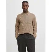Jack & jones Premium Pull-over 'JPRBLamilano' taupe