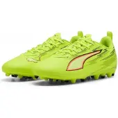 Puma Ultra 6 Play Mg Junior Football Boots Jaune EU 37 Enfants