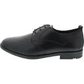 Lloyd Chaussures de ville pour hommes Lark, chaussures élégantes à lacets, noires, pour un style décontracté