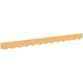 vidaXL , jupe de protection pour marquise, couleur sable, 481 x 20 cm, polyester
