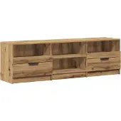 vidaXL Armoire TV Artisan-Chêne 150x33,5x45 cm Bois composite