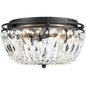 Markslöjd 3-lumière chrome VASA cristal plafonnier