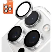 Torras Lensguard (1 pcs, Apple iPhone 16 Pro, Apple iPhone 16 Pro Max), Téléphone portable : film de protection, Gris