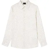Armani Exchange pour homme. XM002280AF13235F1172 Chemise Technical beige (M), Casuel, Viscose, Manche longue