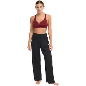 Roxy Rise & Vibe Rib Smoked Pants Noir S Femme