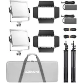 Godox LP1200R-K2 - Kit 2 x Litemons LP1200R & Accessories (éclairage de studio, Lumière vidéo), Lumière continue, Multicolore