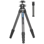 Leofoto tête sphérique de trépied LH-40LR + plaque de fixation rapide NP-50