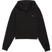 Puma Cloudspun Full Zip Sweatshirt Noir M Femme