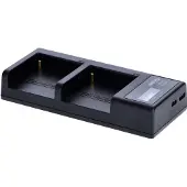 Rollei Chargeur de batterie pour batteries NP-F (Chargeur de batterie d'appareil photo), Alimentation pour appareil photo, Noir